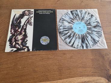 Depeche Mode Shake the Disease 1985 Mute Records 126.828 Remixed Extended Version Mehrfarbiges Vinyl(Grey Marbled) Deutsche Pressung NM/VG+